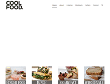 Tablet Screenshot of coolfood.co.nz